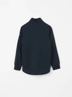 Jakke ullfrotté i merino