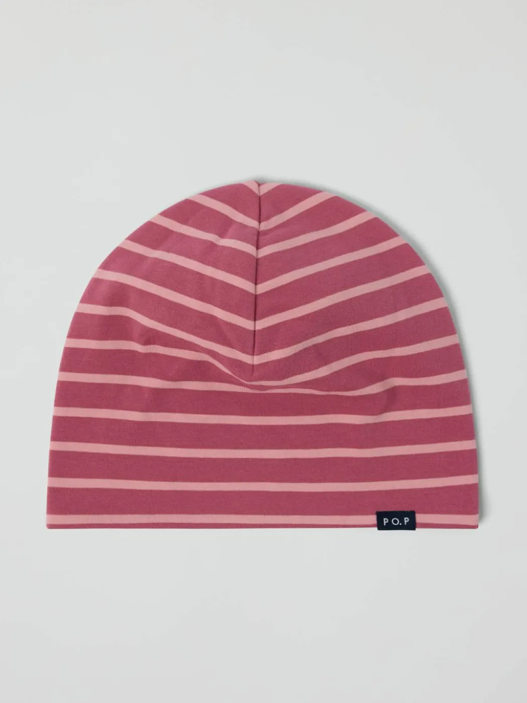 Jerseylue fleecefôret stripete