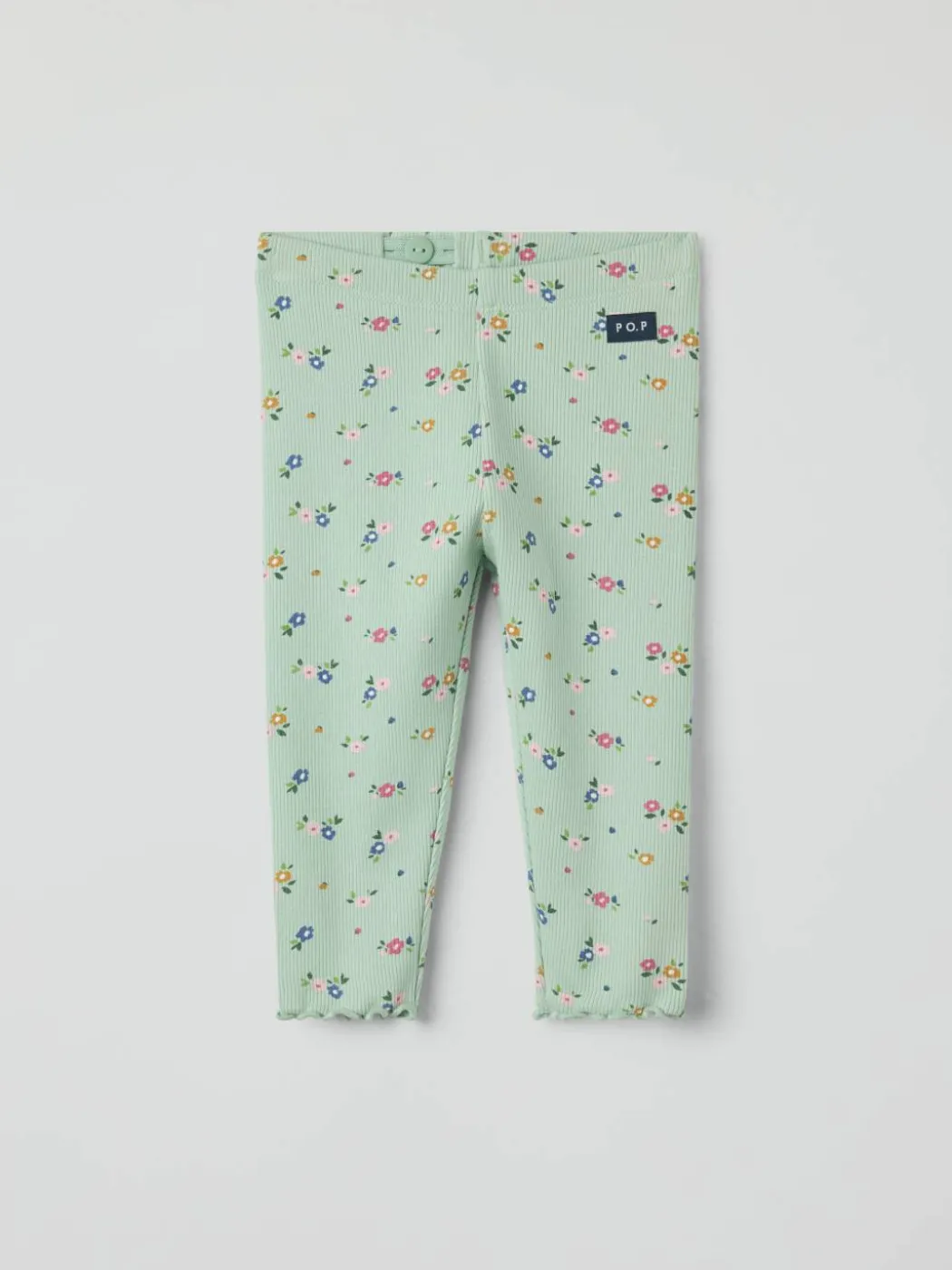 Leggings baby blomstrete