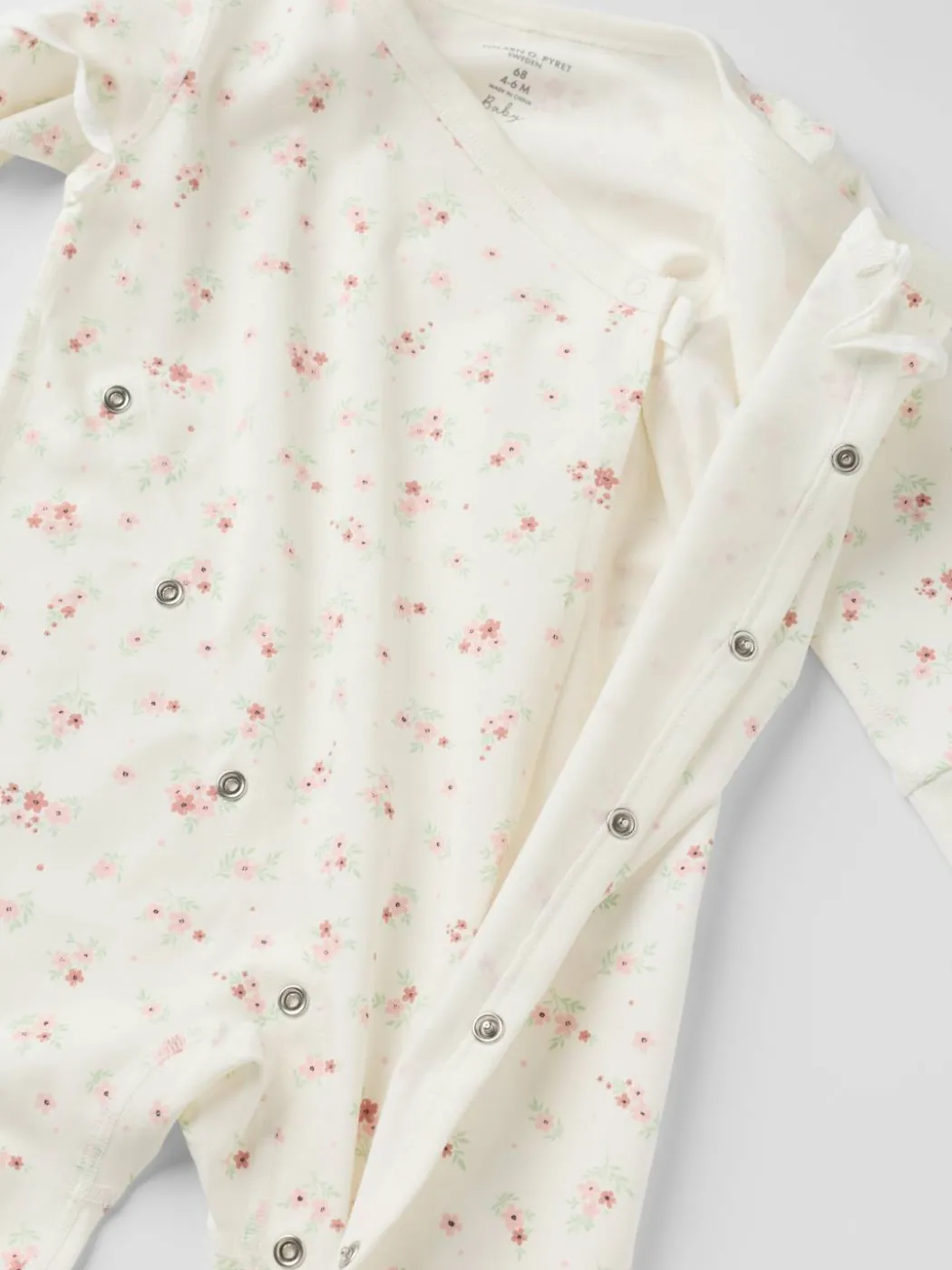 Omslagsdress blomster