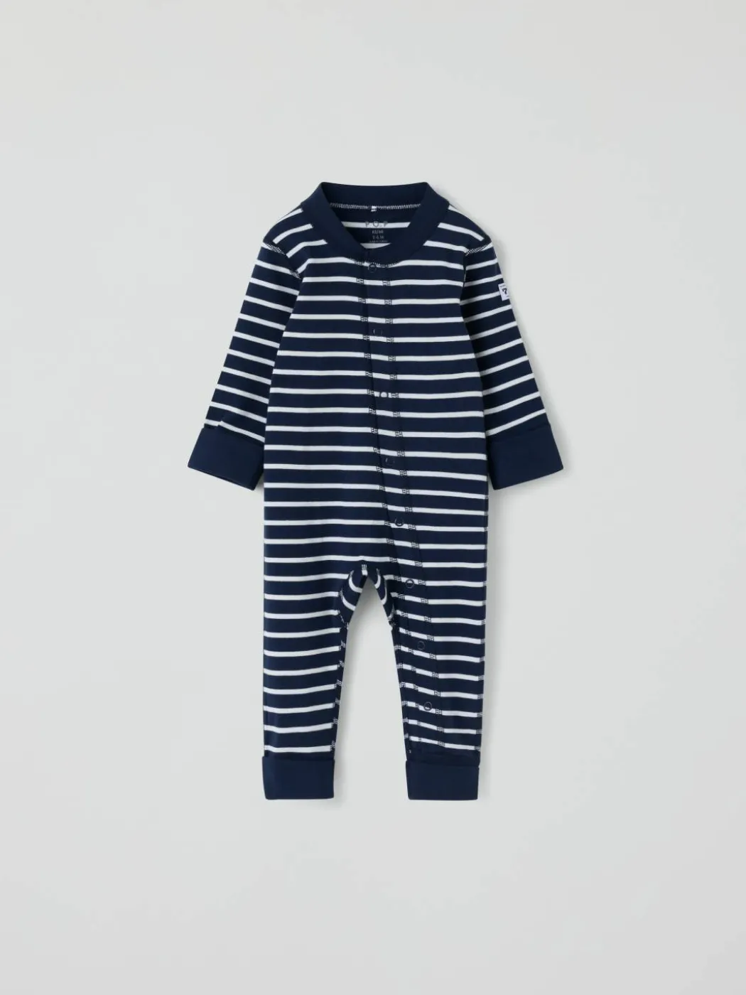 Pyjamasdress stripete