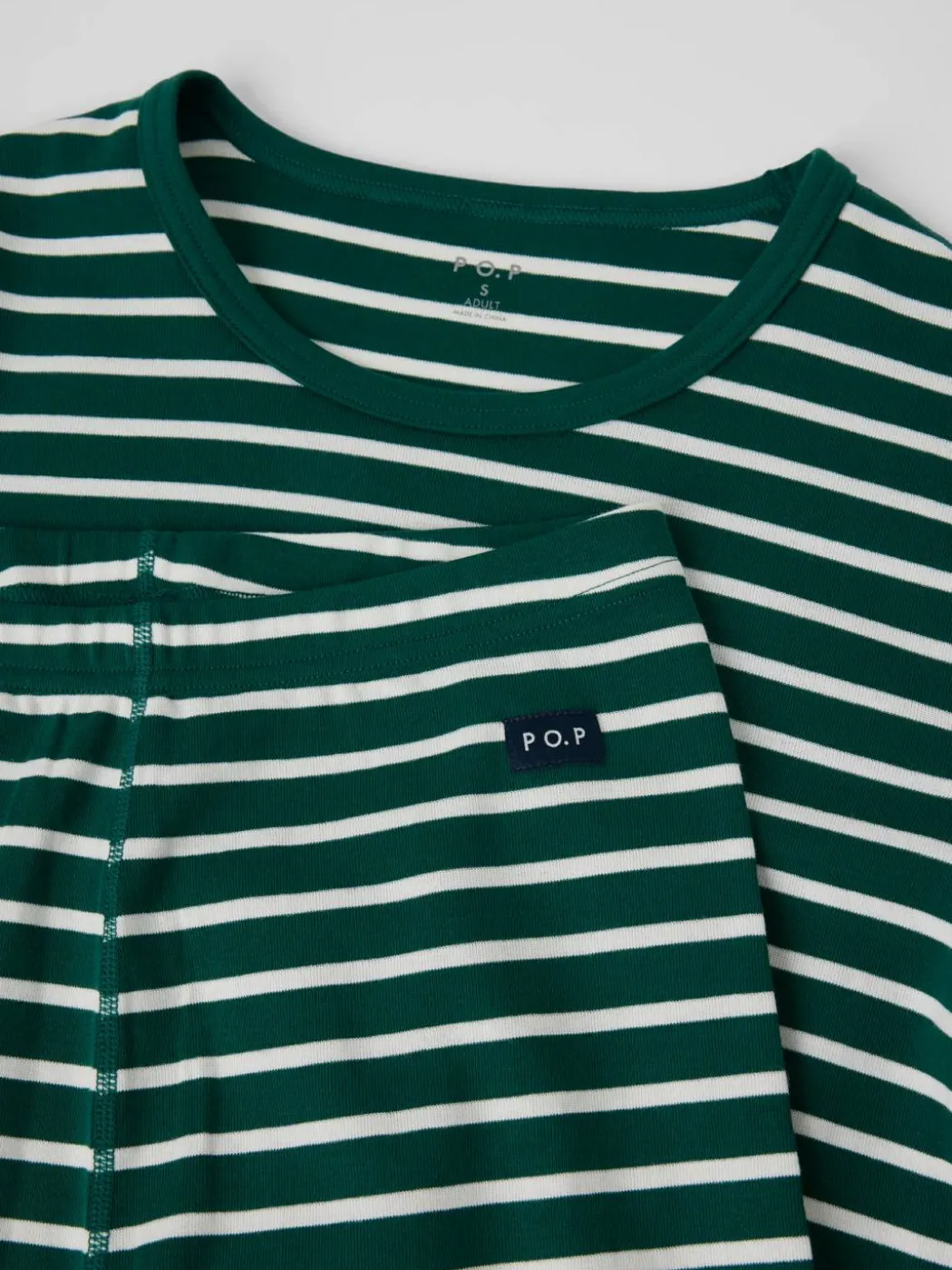 Pyjamas Klassisk stripe voksen