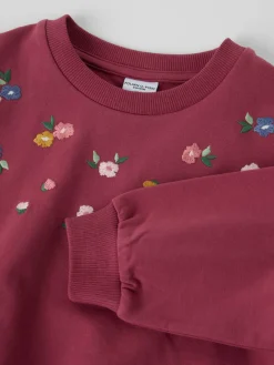 Sweatshirt broderi
